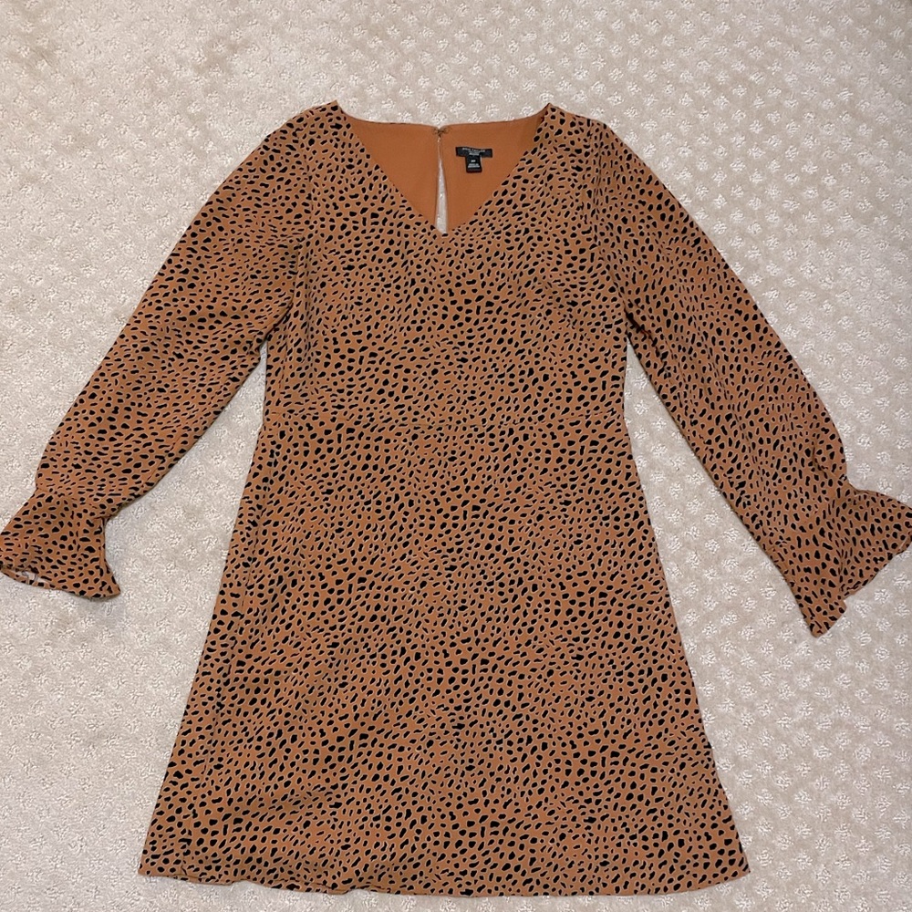 Ann Taylor Petite Orange Dress